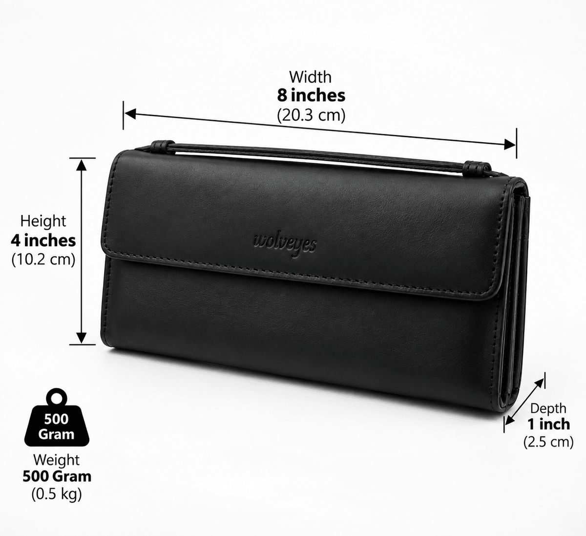 Natural Leather Ladies Clutch LC01