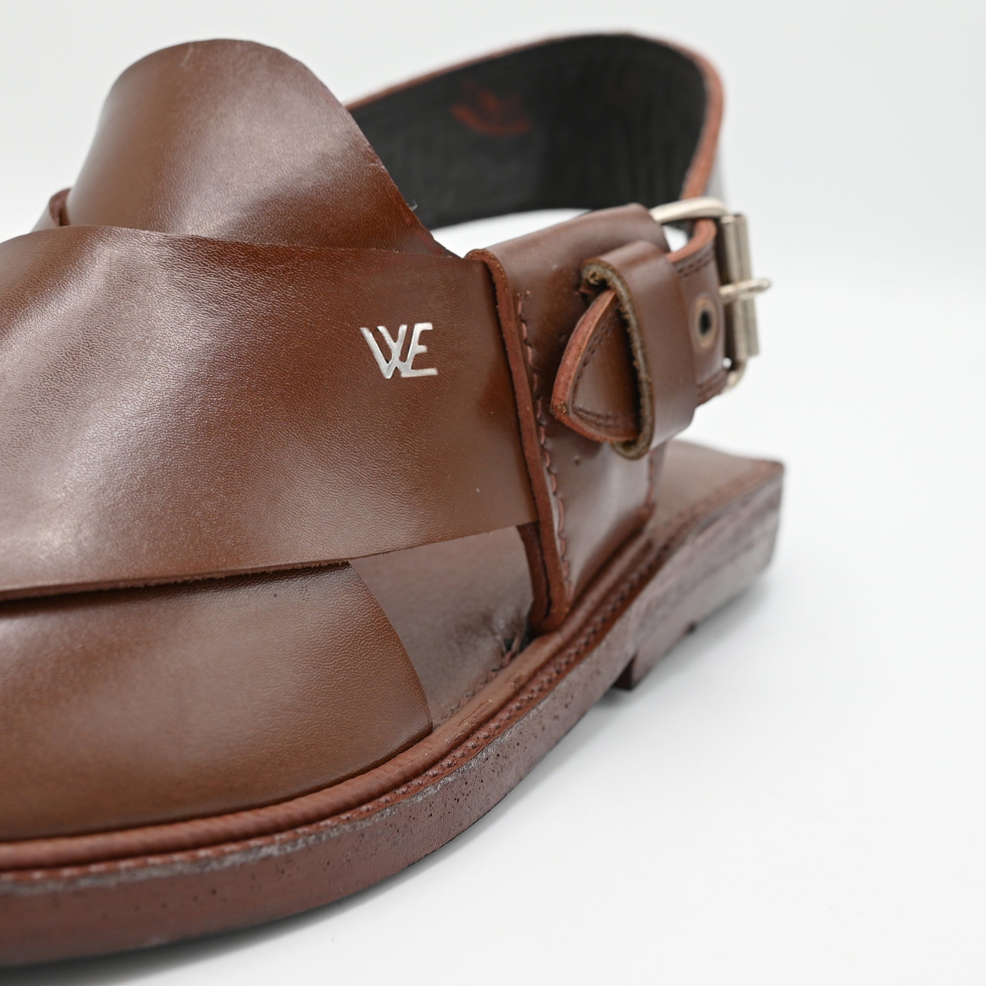 Peshawri leather chappal WE02