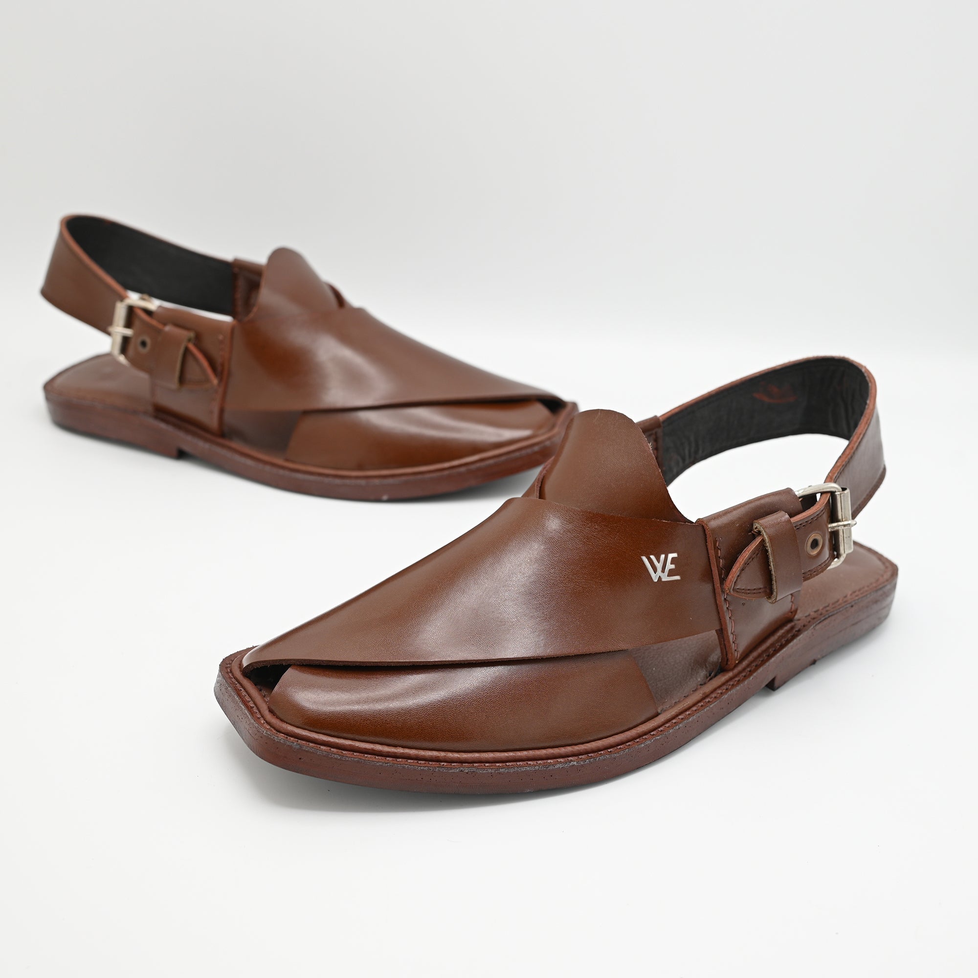 Peshawri leather chappal WE02