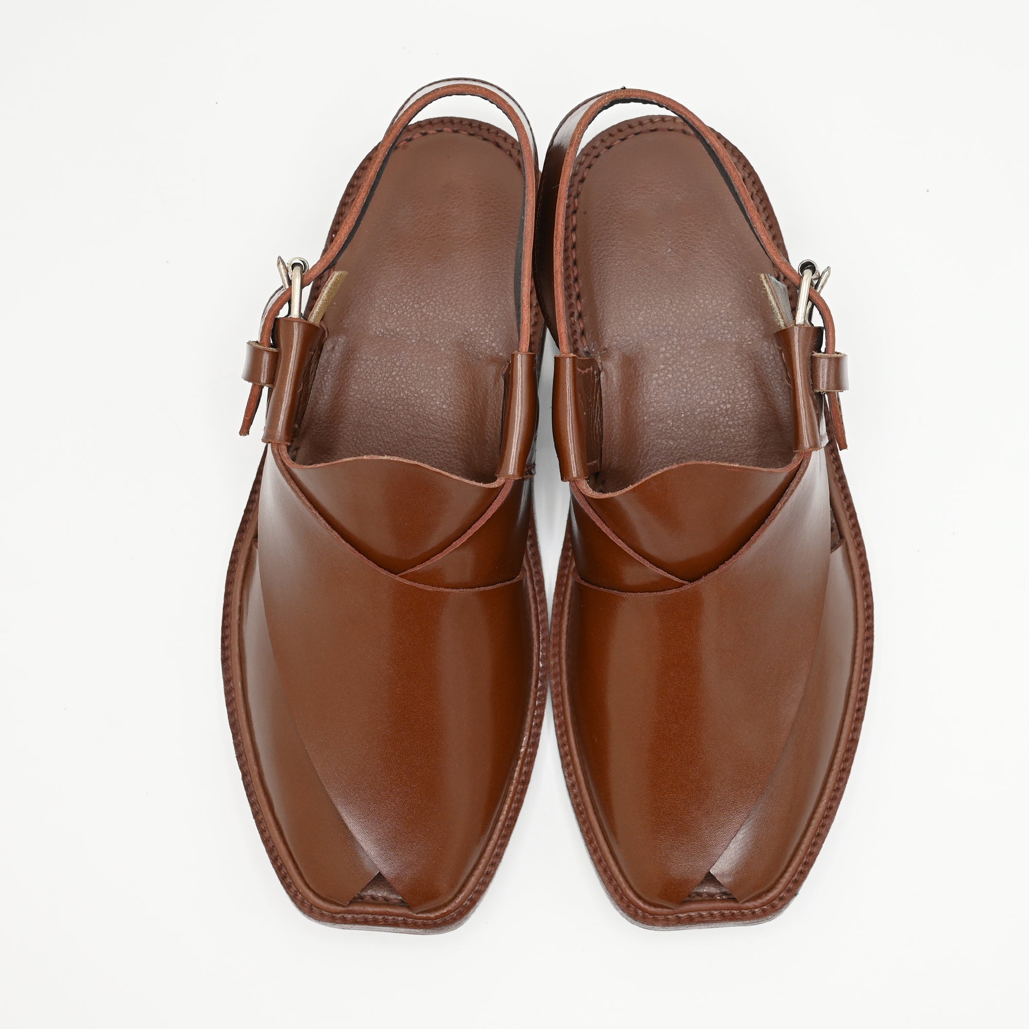 Peshawri leather chappal WE02