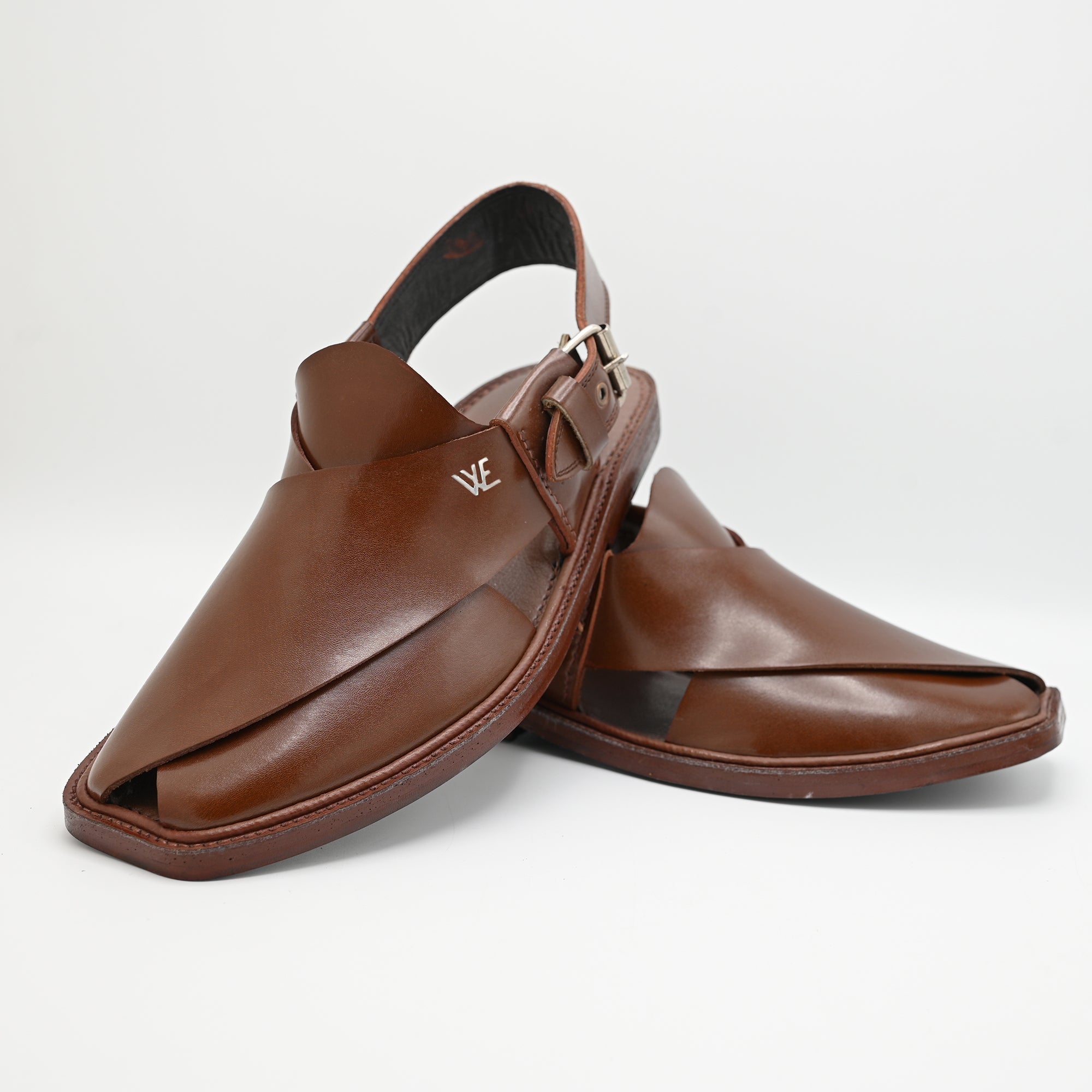 Peshawri leather chappal WE02