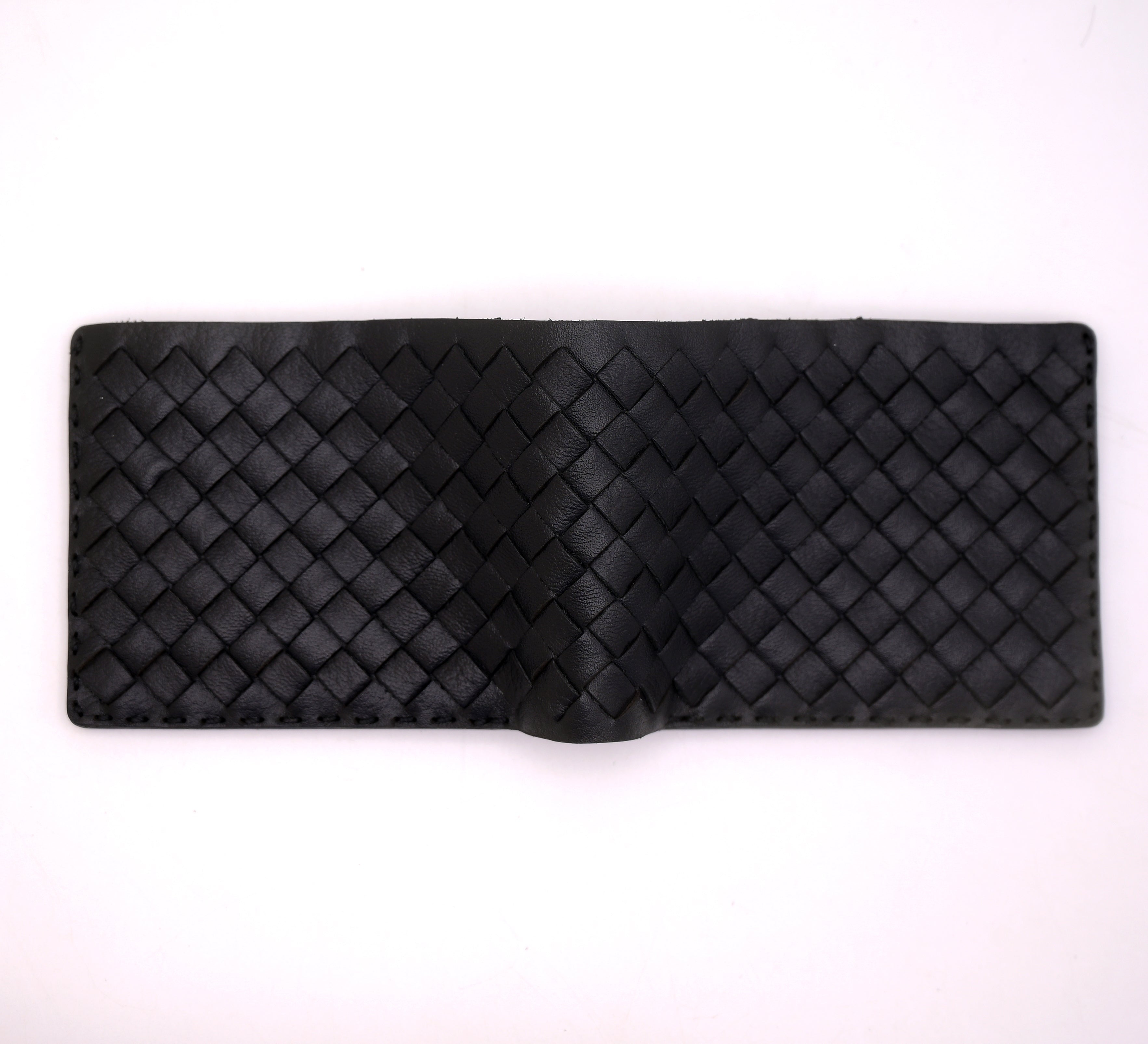 Premium Handwoven Leather Wallet HW01