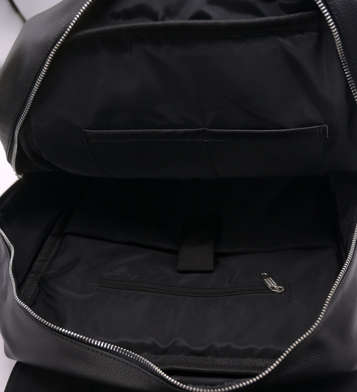 Premium Leather Backpack BP01 (Black)