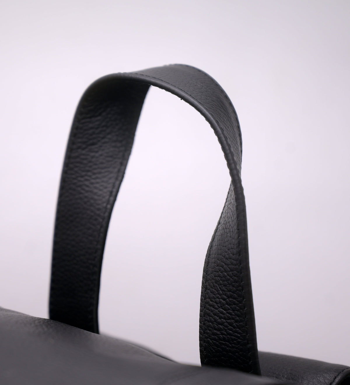 Premium Leather Backpack BP01 (Black)