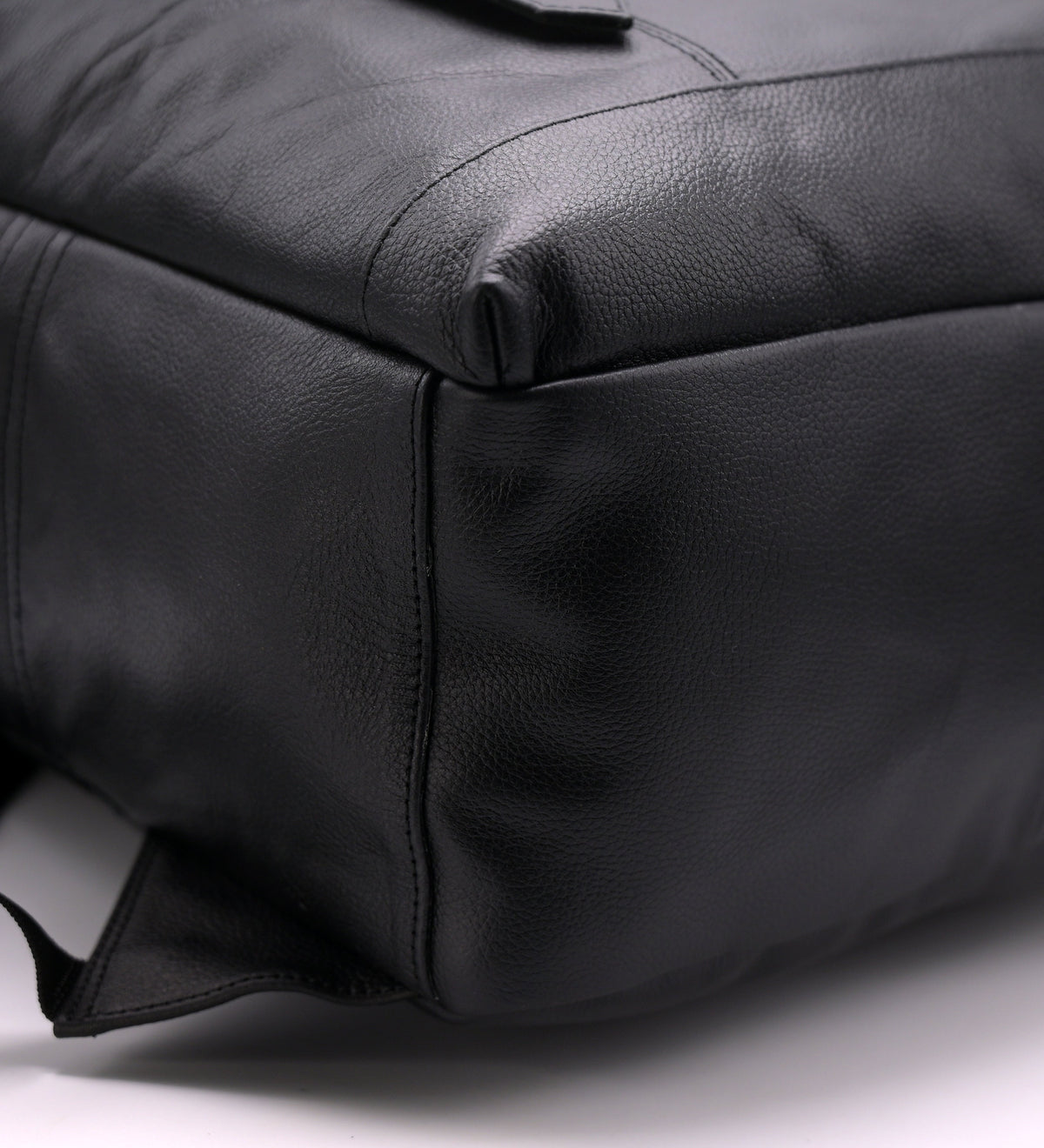 Premium Leather Backpack BP01 (Black)