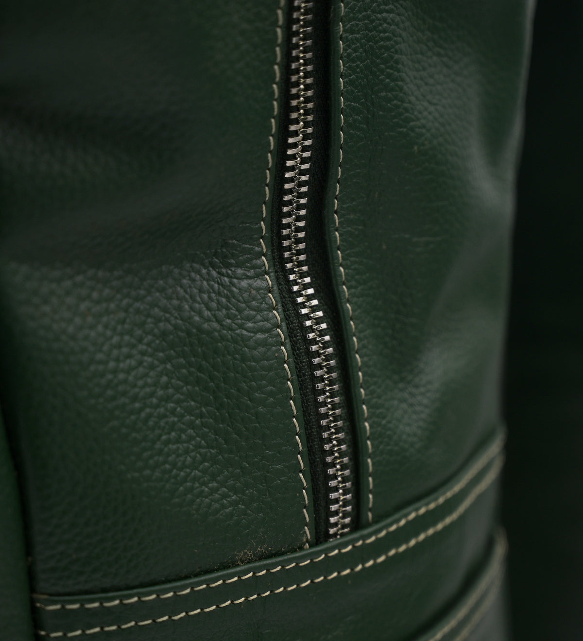 Premium Leather Backpack BP02 (Green)