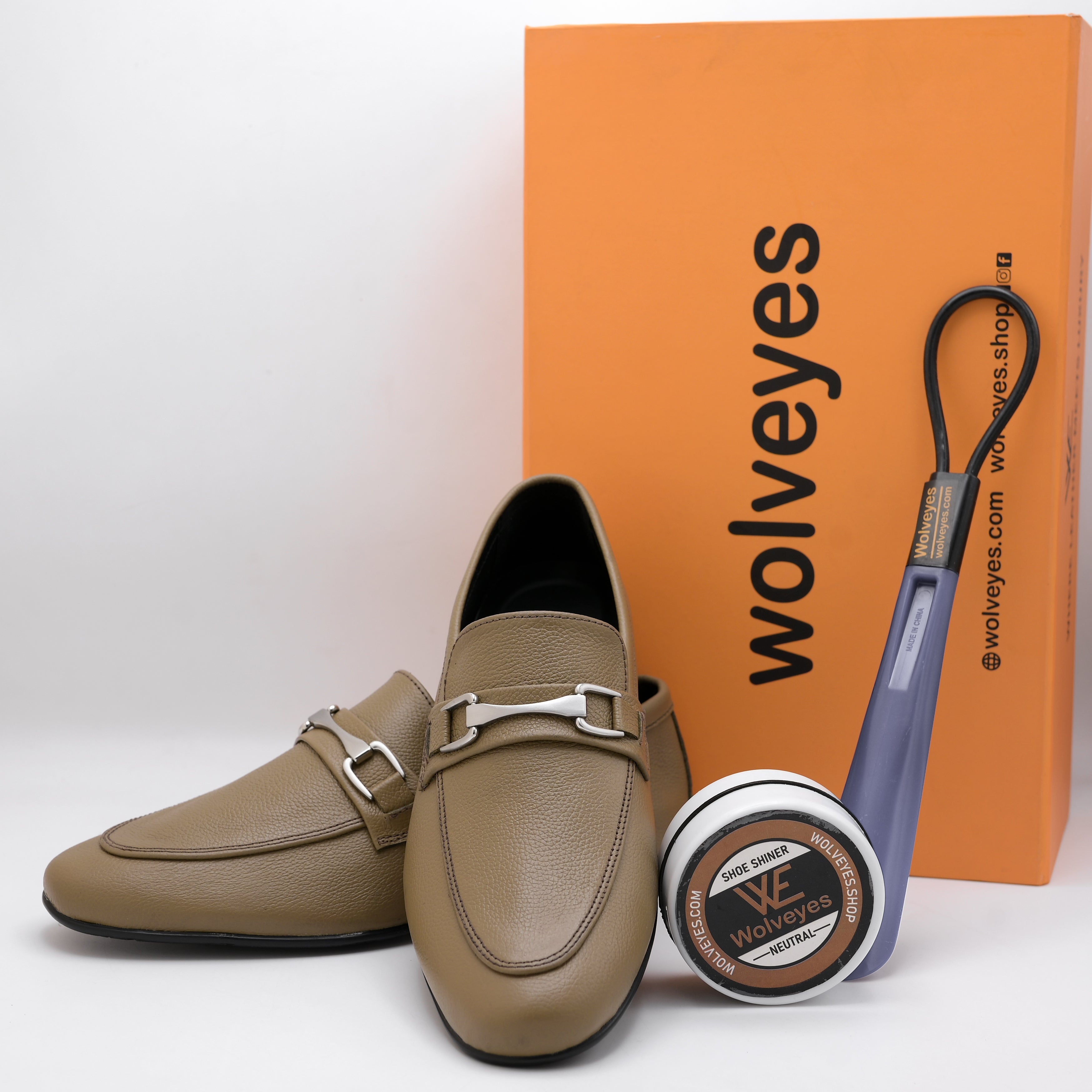 Premium Mild Leather Formal Shoes with Comfort Flex Sole (ML03)