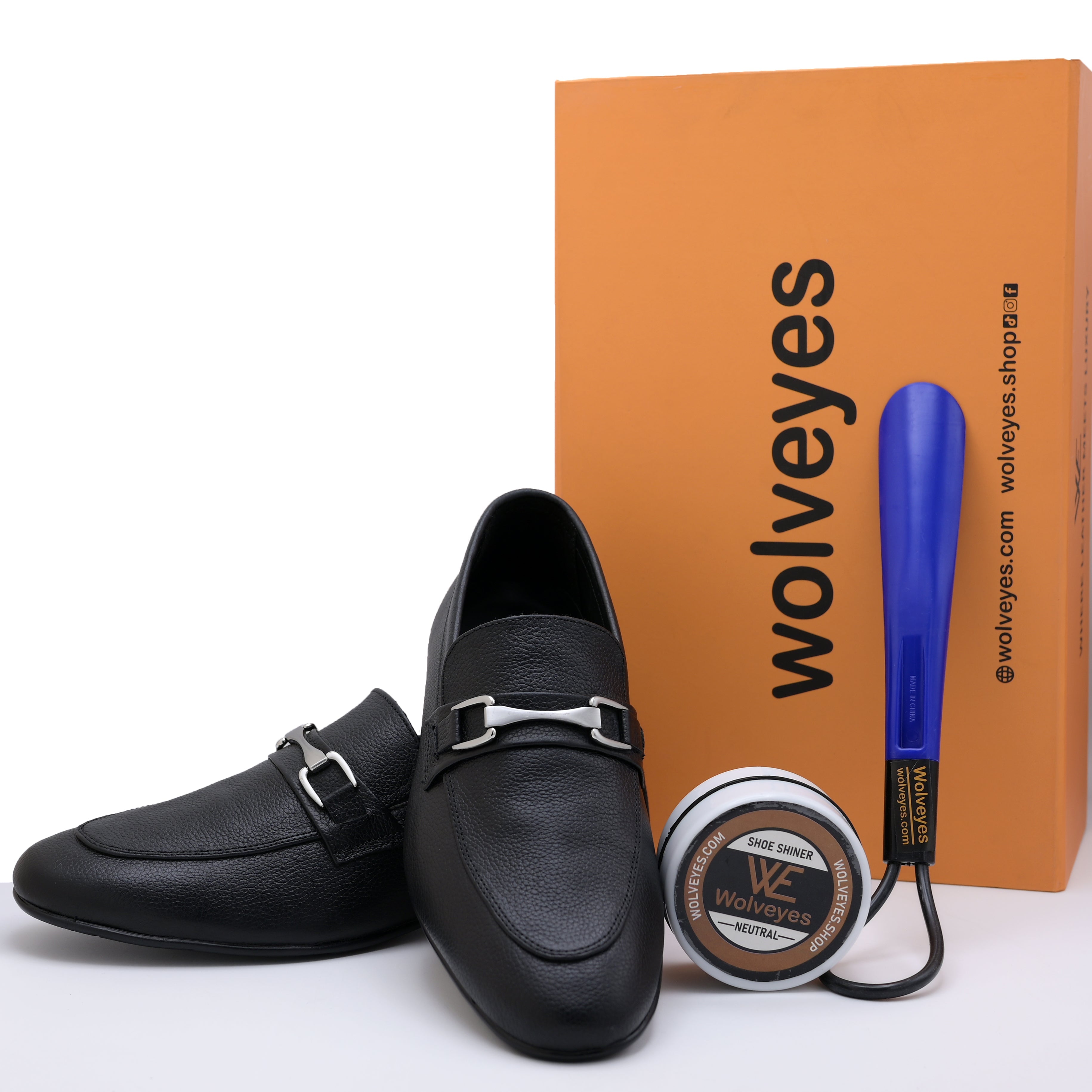 Premium Mild Leather Formal Shoes with Comfort Flex Sole (ML04)
