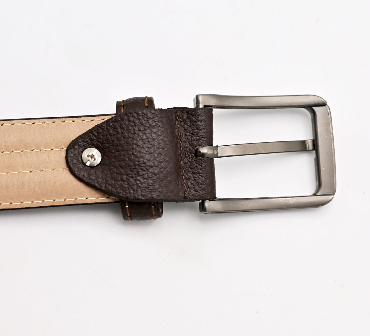 Prestige Leather Belt CLD02 (Dark Brown)