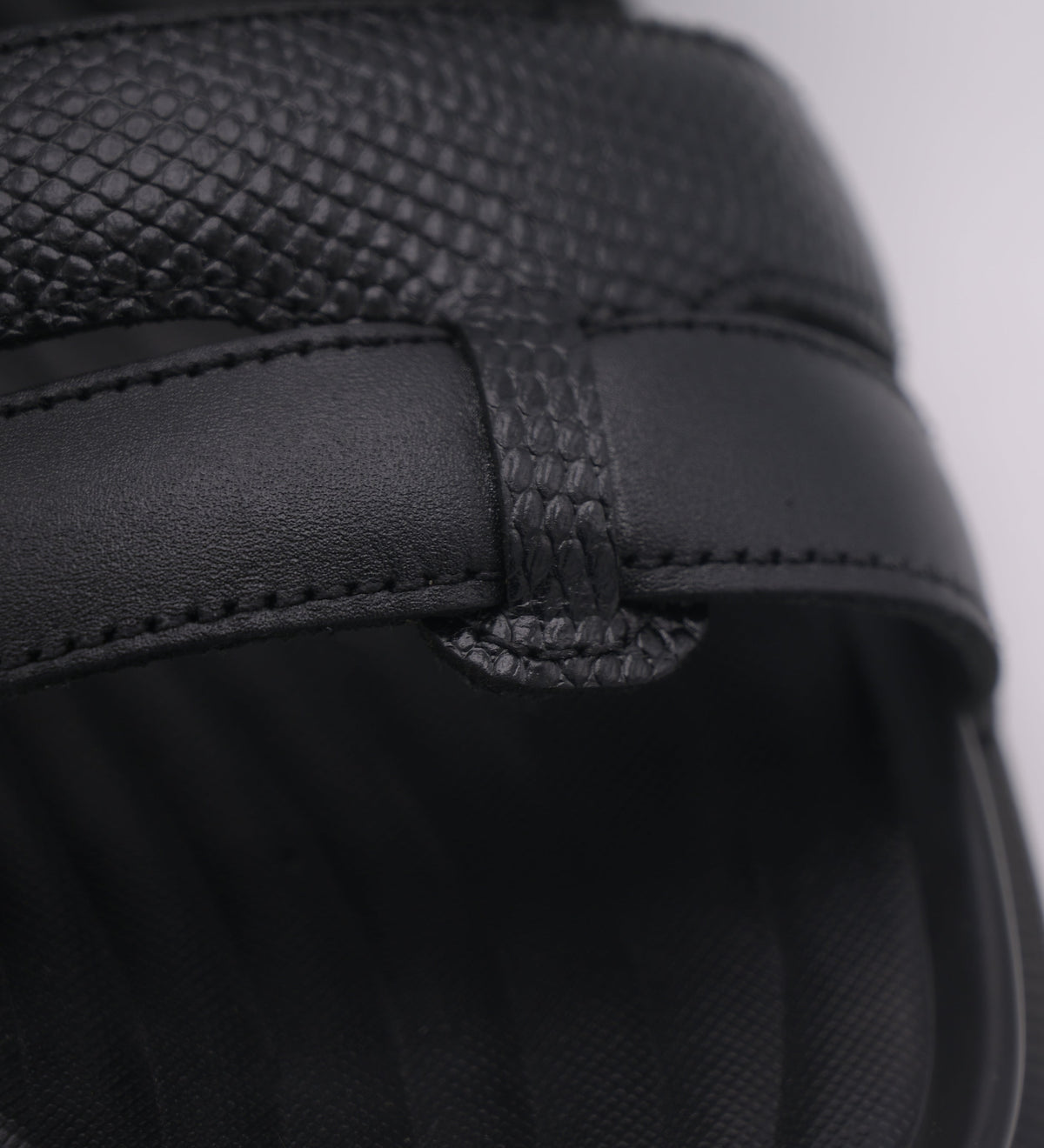 Prestige Premium Leather Slippers – C4 Black