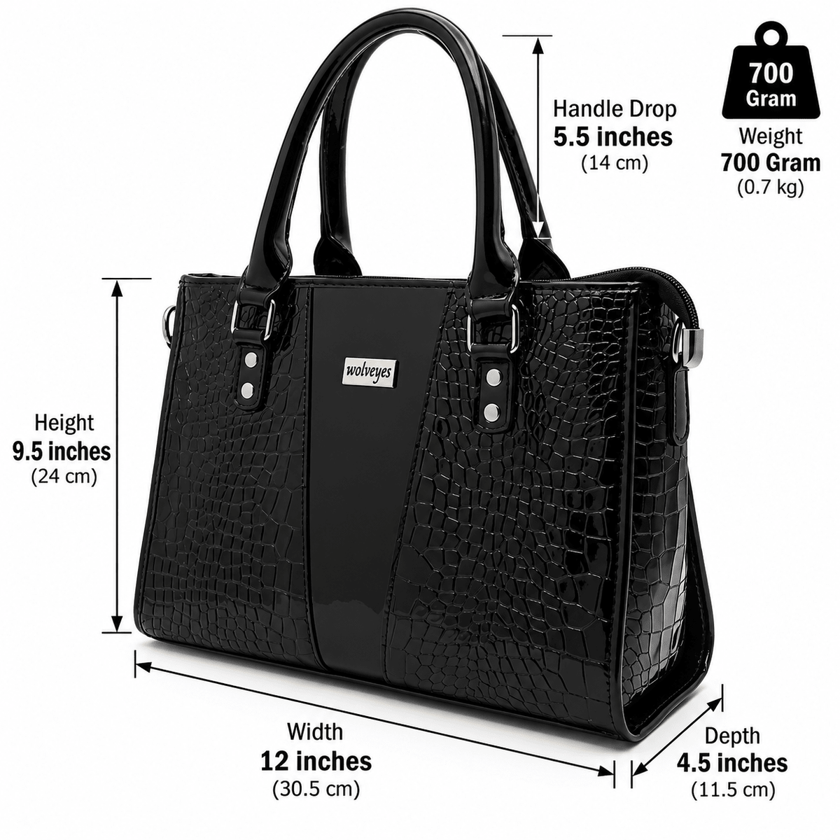 Royal Patent Tote Bag RPT