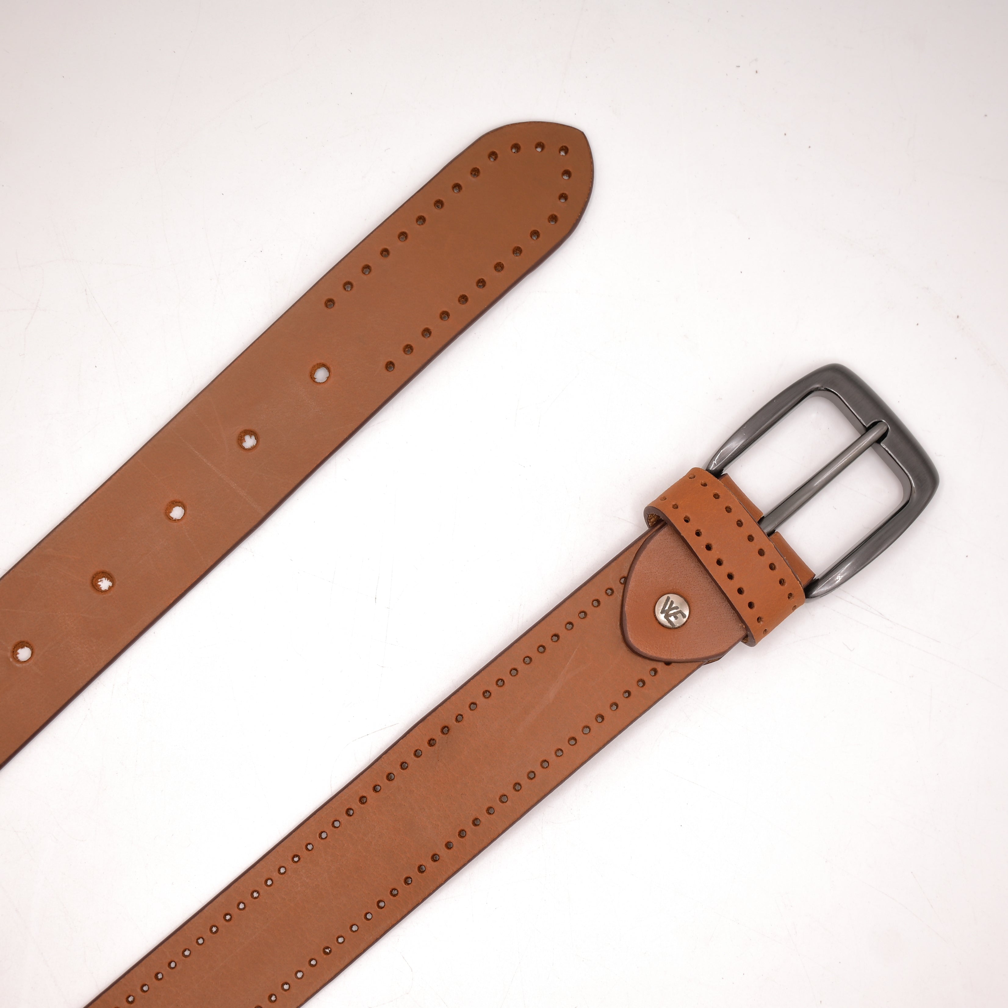 Signature Crazy Horse Leather Belt SB02
