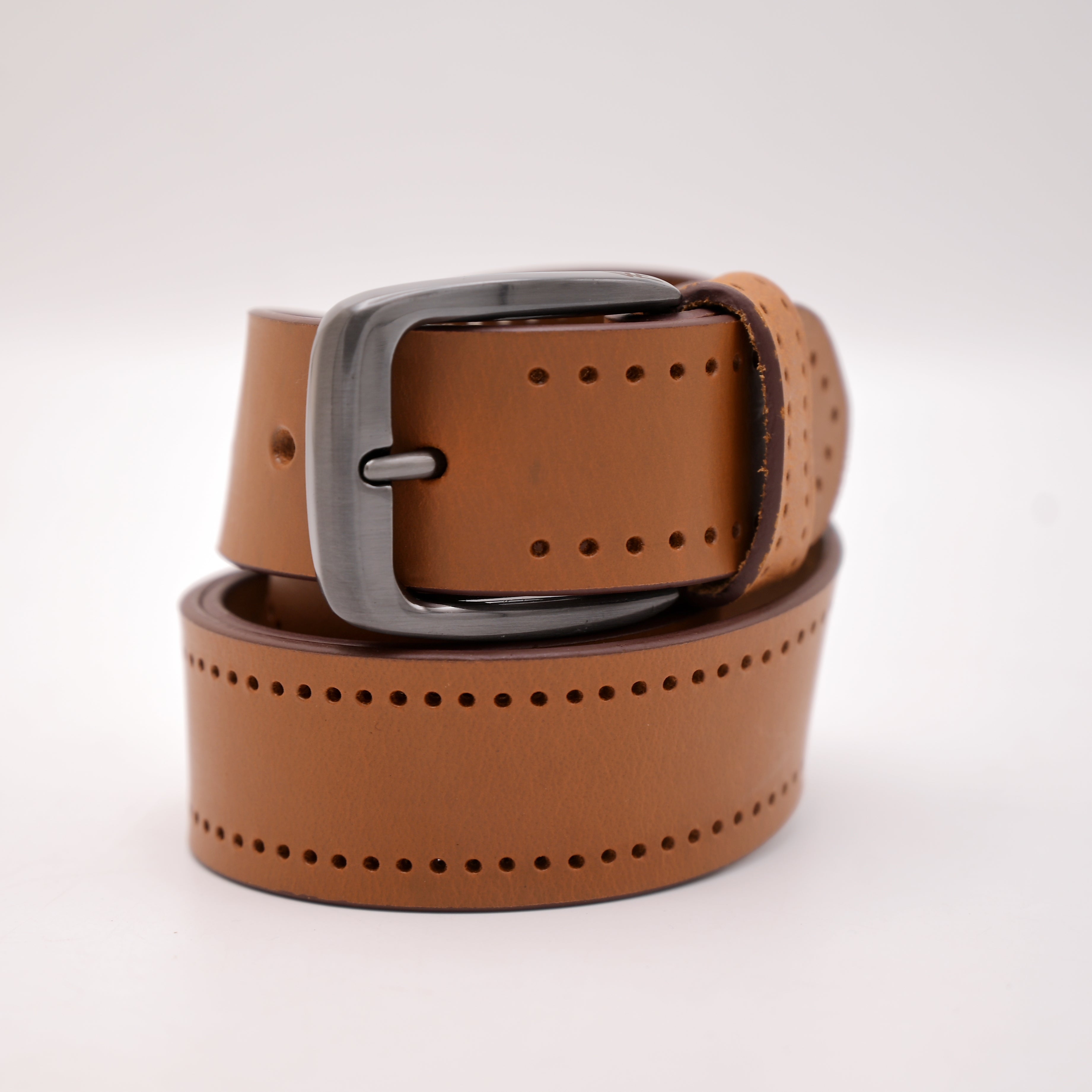 Signature Crazy Horse Leather Belt SB02