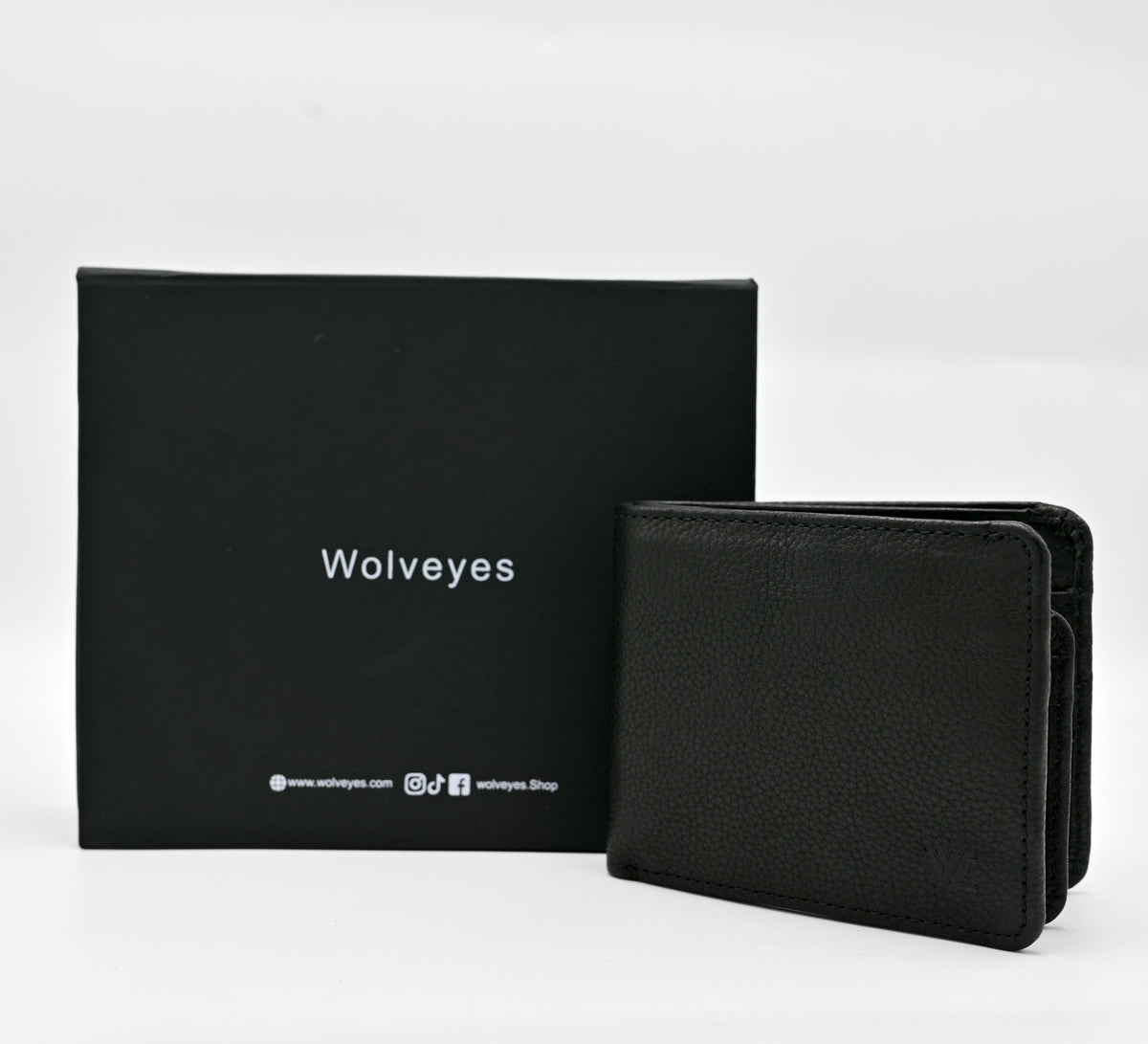 Signature Zip Pocket Leather Wallet (ZP01)