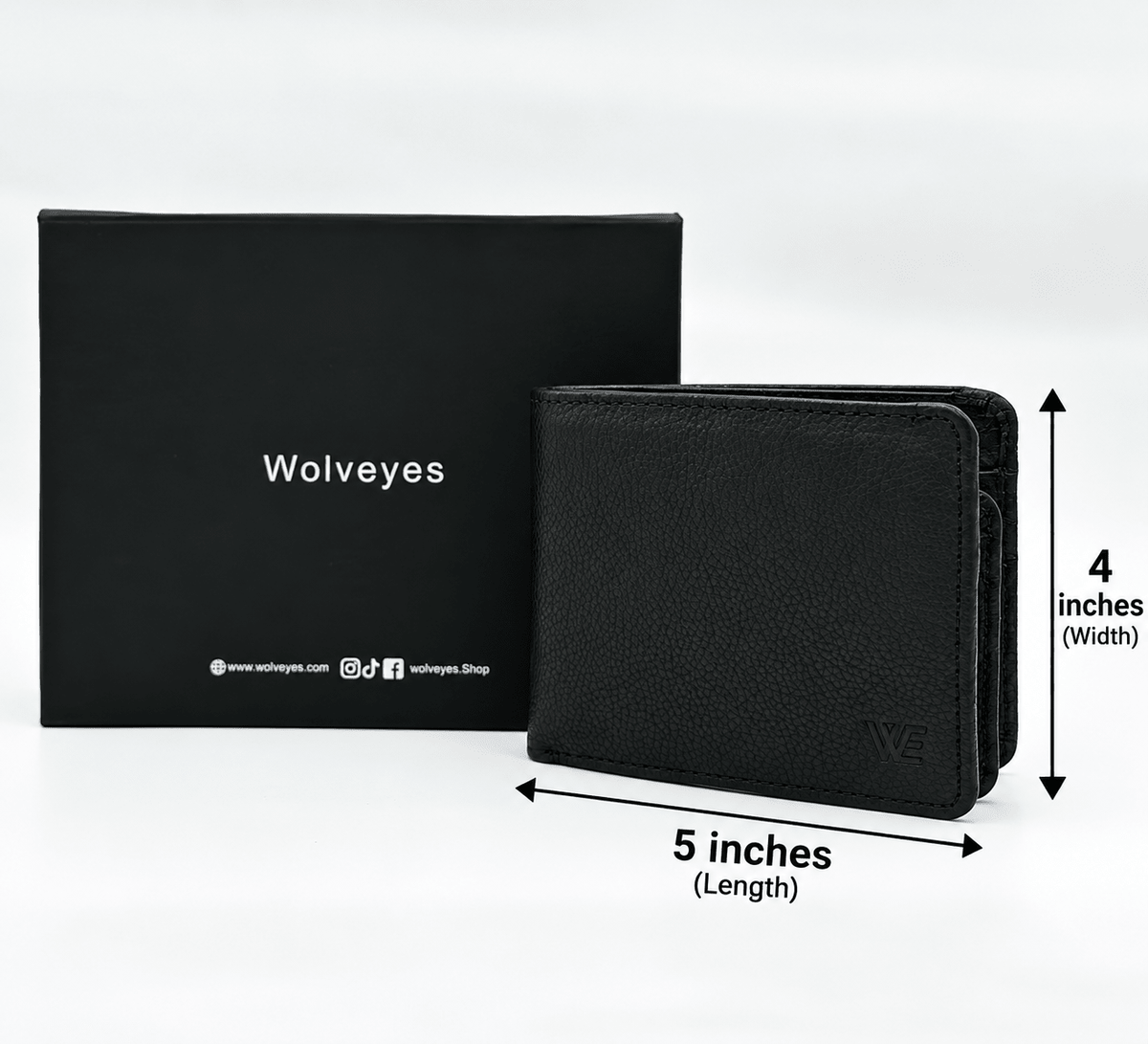 Signature Zip Pocket Leather Wallet (ZP01)