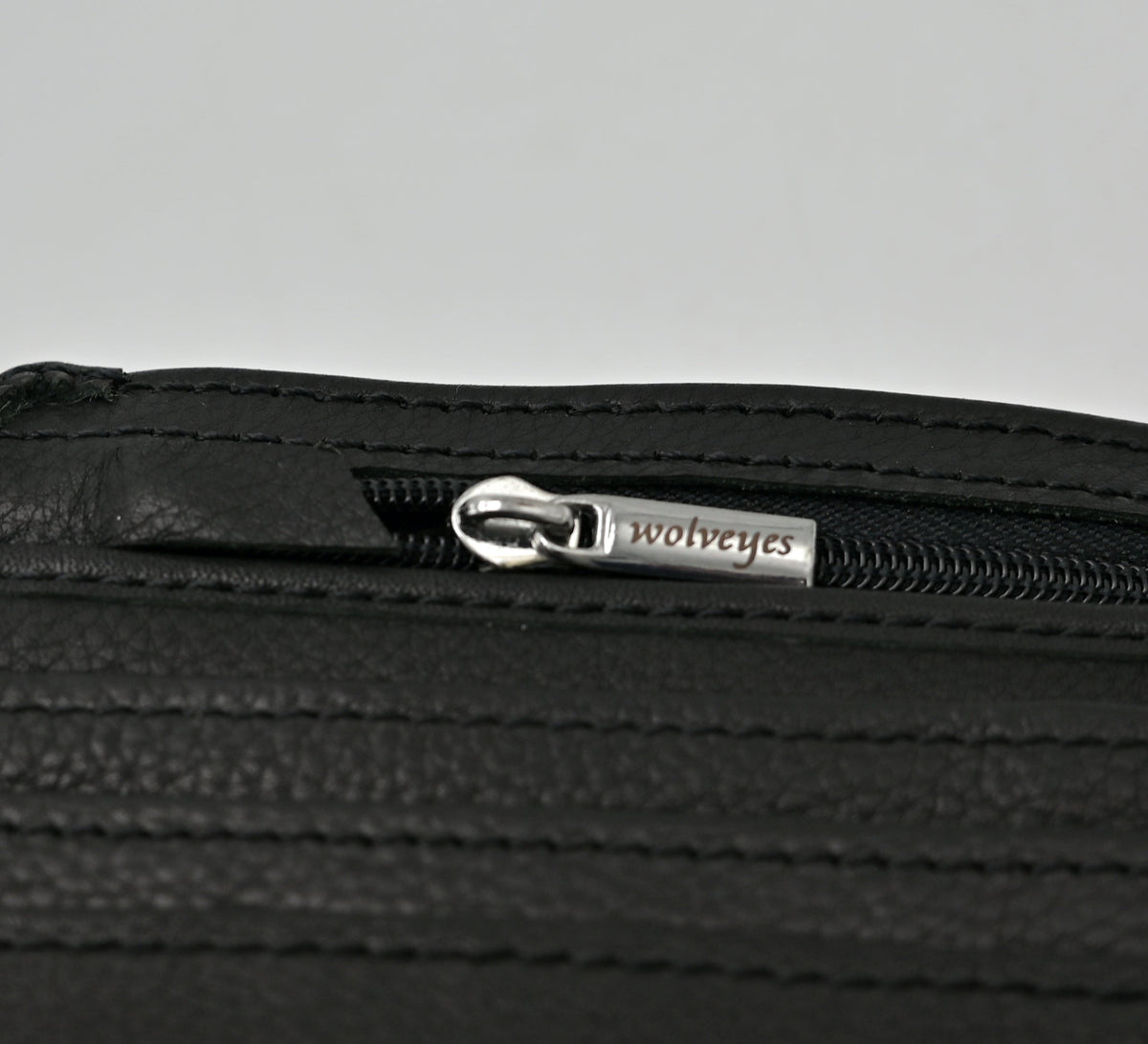 Signature Zip Pocket Leather Wallet (ZP01)